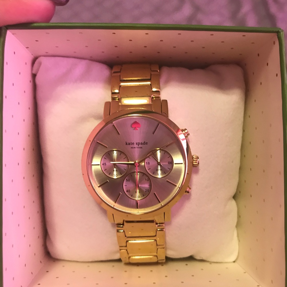 Kate Spade Watches Gramercy Chronograph Watch,38mm